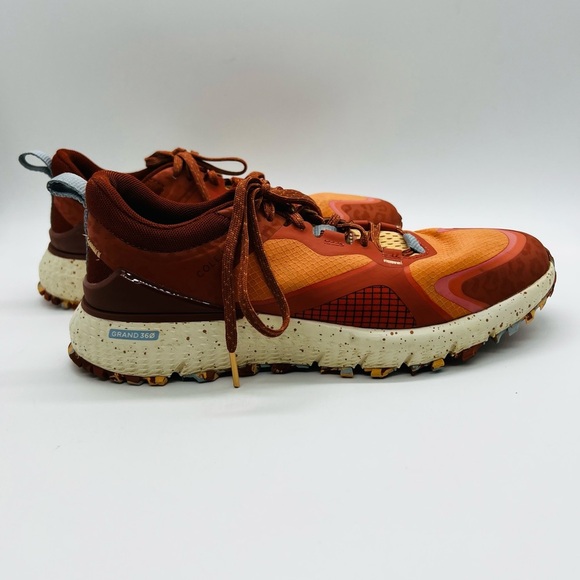 Cole Haan Burnt Orange and Gray Grand 360 Trail Athletic Shoes Women’s Size 8B - Picture 11 of 15